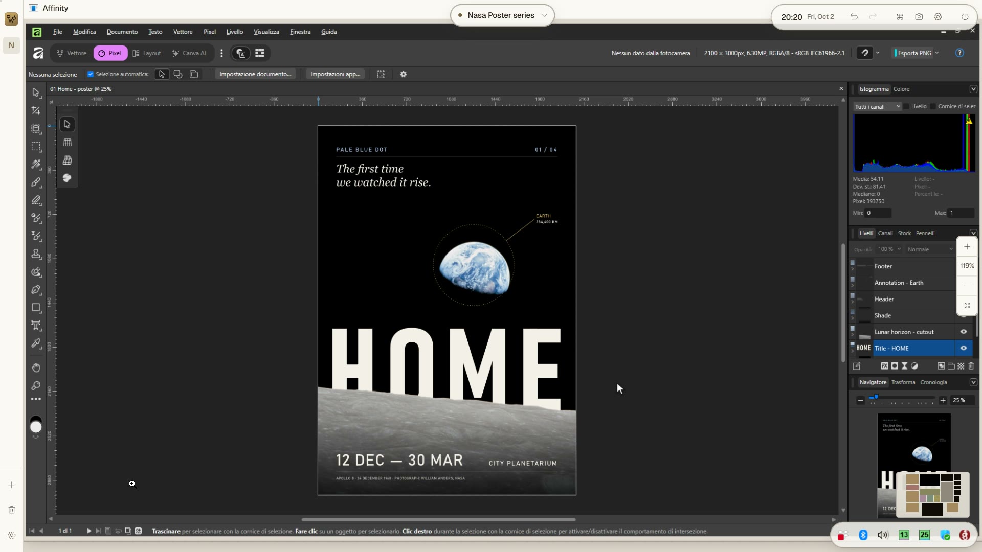 The Warpstead canvas: live program windows, folders and notes side by side, seen from above
